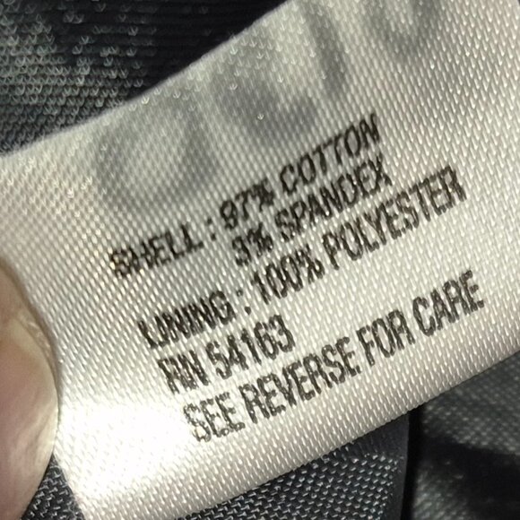 Calvin Klein Black Cotton Military Style Blazer 10P - Picture 4 of 5